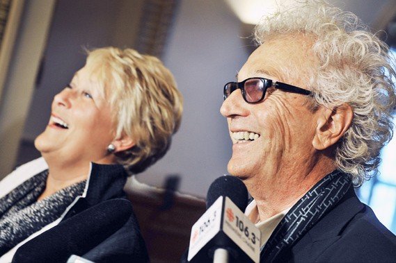 Luc Plamondon et son conjoint